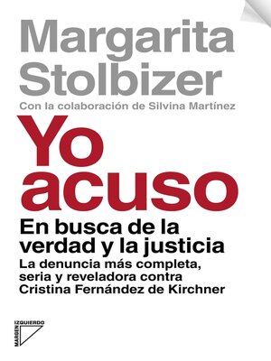 cover image of Yo acuso